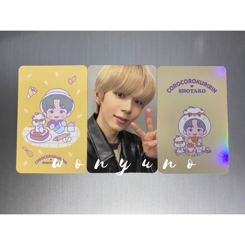 NCT x Sanrio Trading Card B version Shotaro Special TC + selca concept A version PC STC
