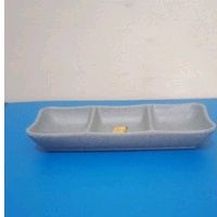 Gelden Dragon melamin Abu tempat sambal sekat 3 (P, 9A)