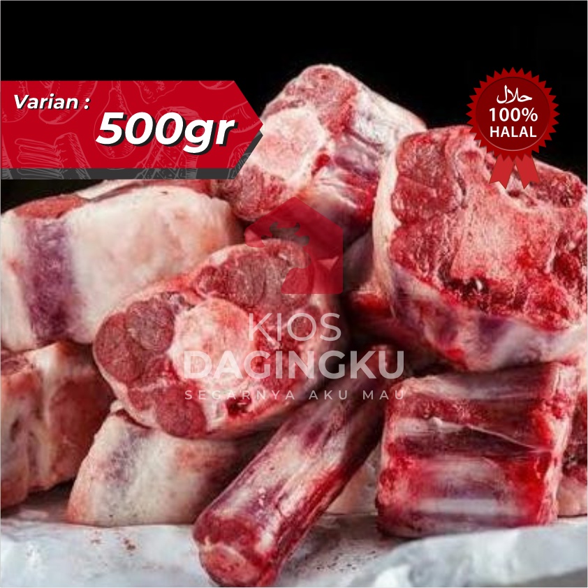 

Buntut Endcut AUS / Oxtail Endcut / Buntut Sapi Kecil - 500gr