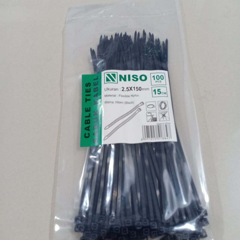 Kabel Ties, 1pack isi 100pcs