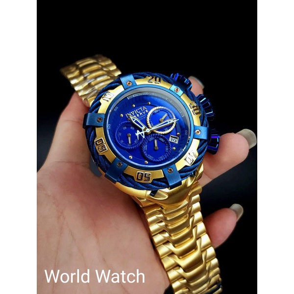 Jam Tangan Pria Merk Invicta Reserve Mineral Glass Baterai