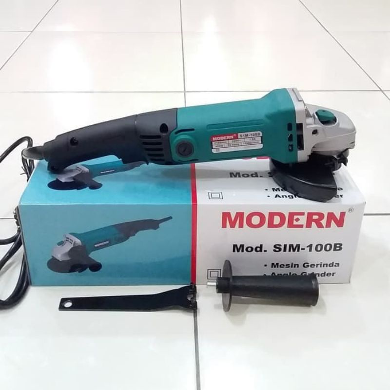 Mesin Gerinda MODERN SIM-100B / Mesin Gerinda tangan 4inch MODERN