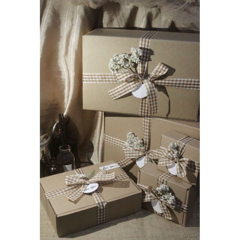 

BOX HAMPERS KOTAK KADO GIFT BOX DUS BOX RUSTIC