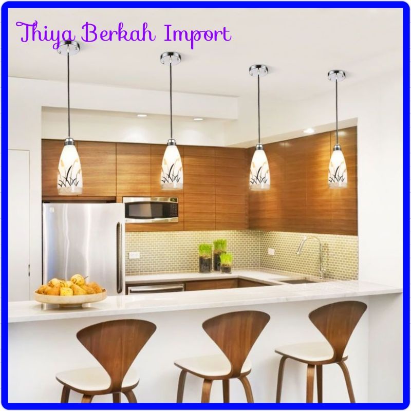Berkah Import Nordic Lampu Gantung Sederhana Modern Ruang Makan Lampu Lampu Gantung Tiga Lampu Gantu