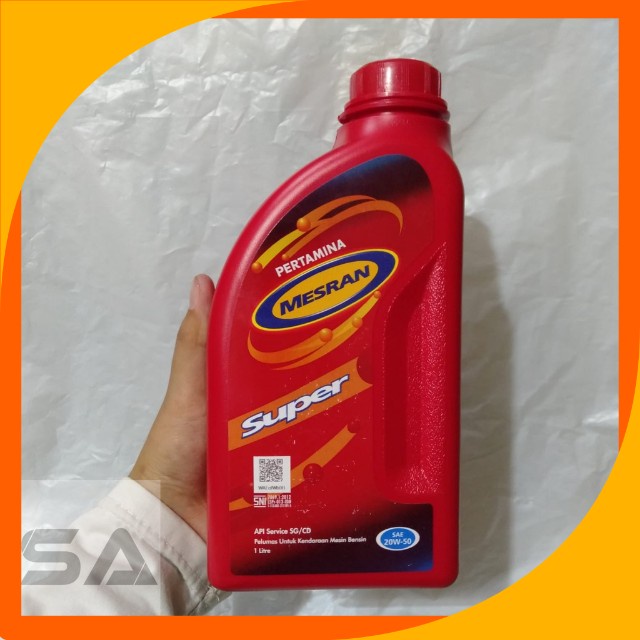 OLI MOTOR  MESRAN SUPER 1 LITER 20W-50