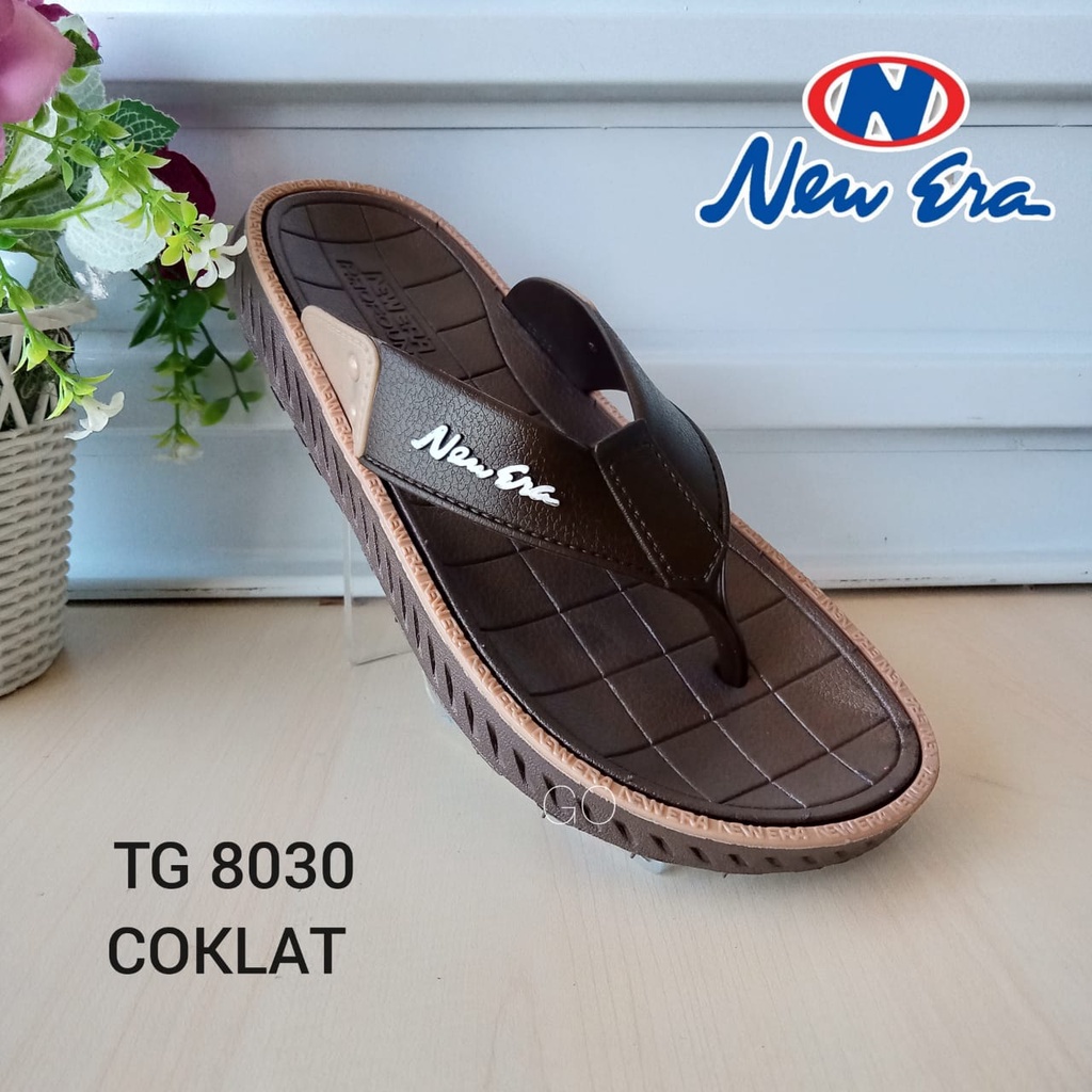 gos NEW ERA TG 8030 Sandal Japit Karet Anak Laki-Laki Sendal Pria Anti Slip Original