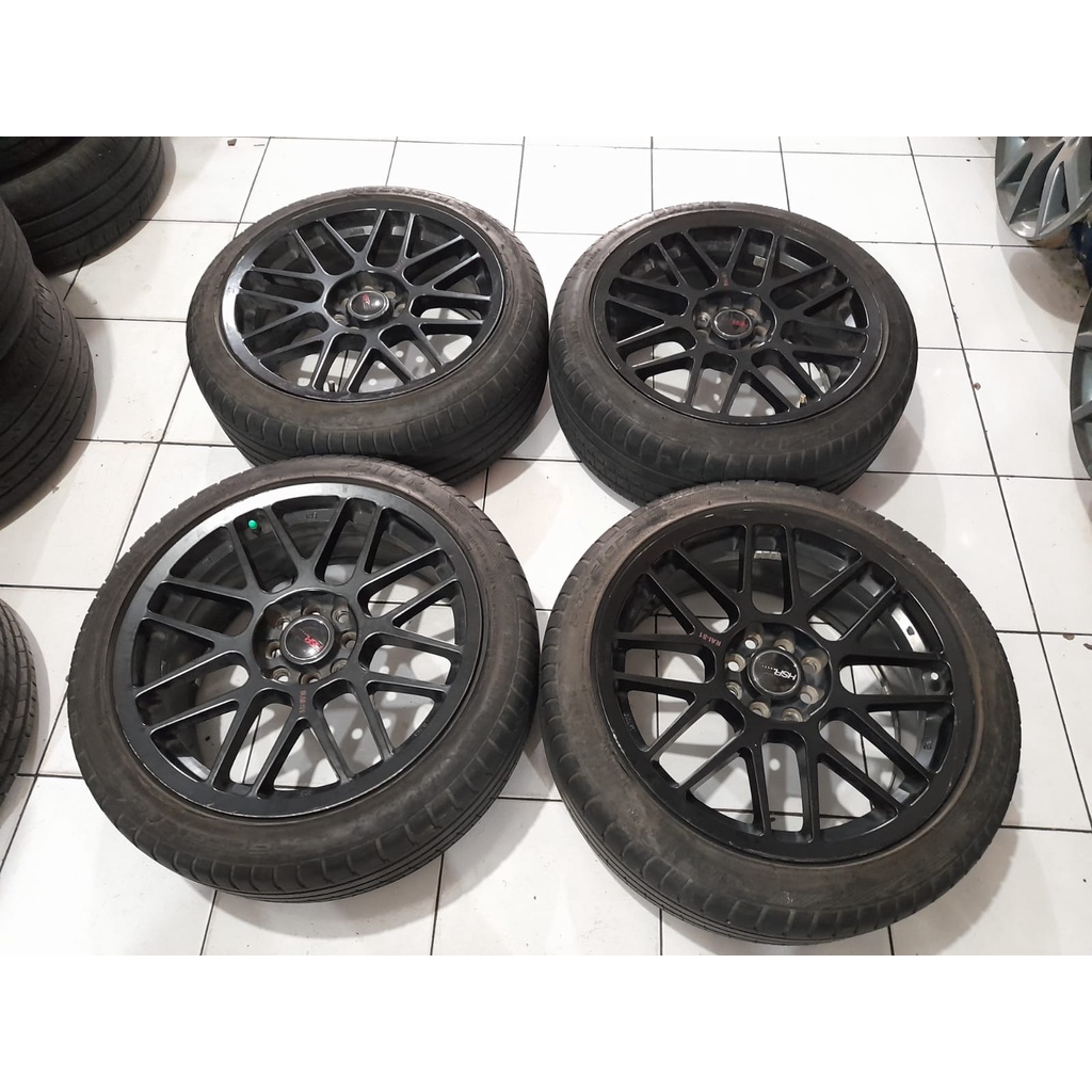 Velg Untuk Vios Jazz Avanza Freed Livina Mobilio Ring 17 Bekas Hsr Rai-S1 Plus Ban