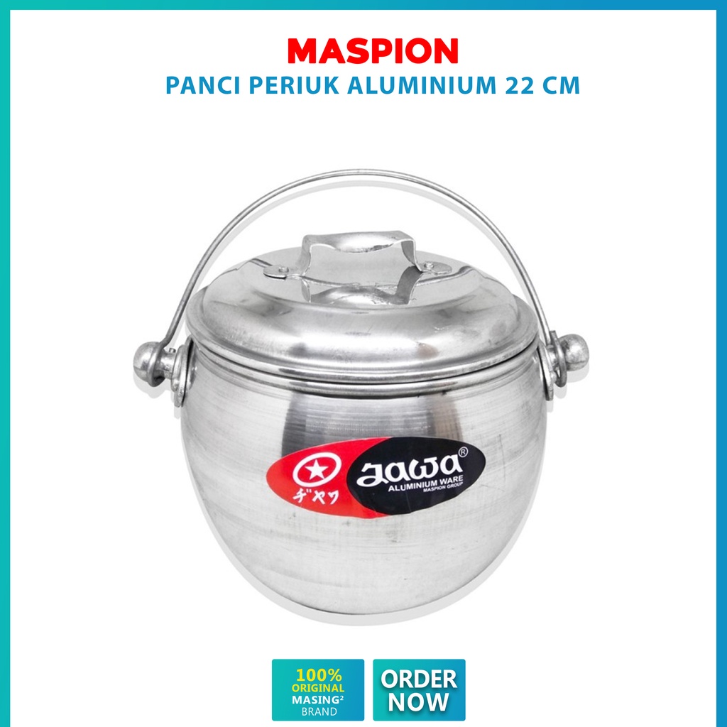 MASPION PANCI PERIUK NASI LIWET ALUMINIUM 22 CM