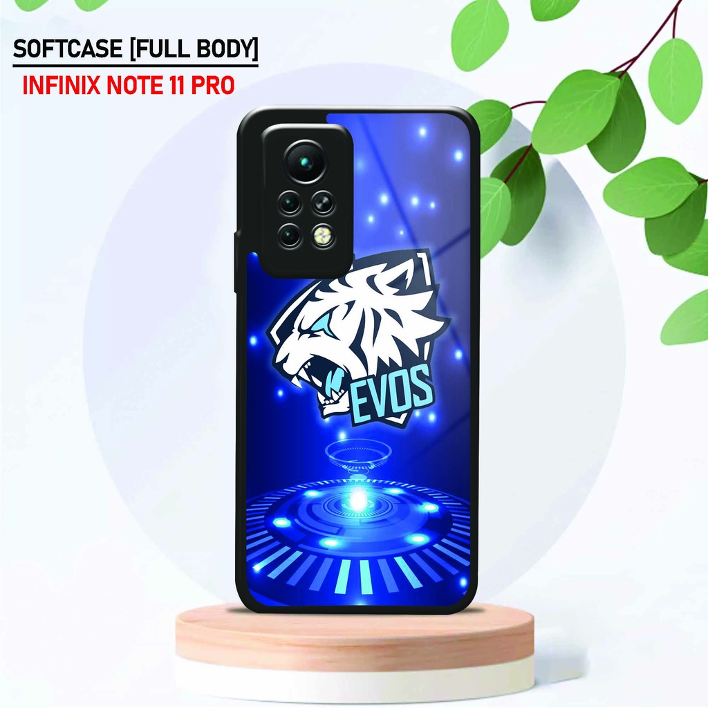 Softcase Kaca Infinix Note 11 Pro - Hardcase Glossy Infinix Note 11 Pro - Fashion [ Game Evs ] - Pel