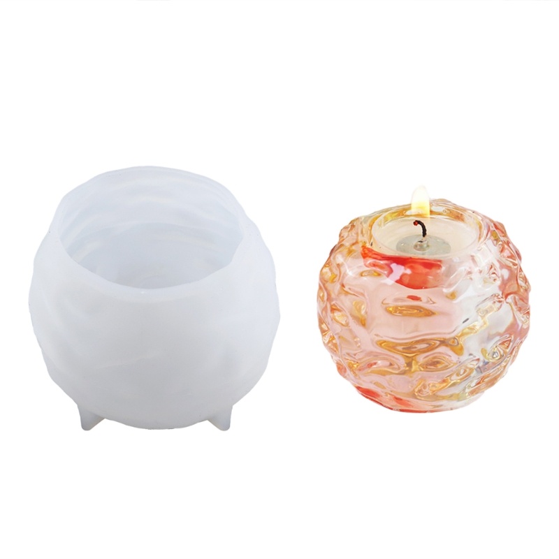 Cetakan Resin Epoksi Bahan Silikon Untuk Membuat Holder Lampu