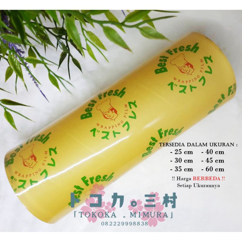 Plastik Wrapping Best Fresh 30cm x 500meter
