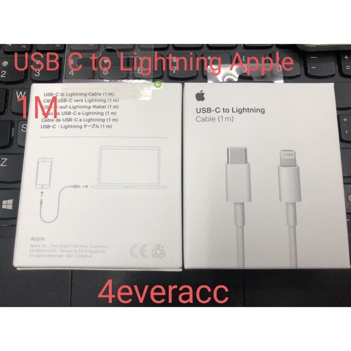 USB-C to Lightning Apple 1M Type c to lightning