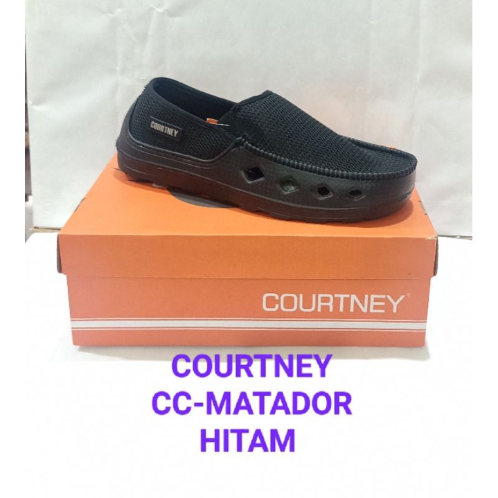 SEPATU COURTNEY CC-MATADOR HITAM