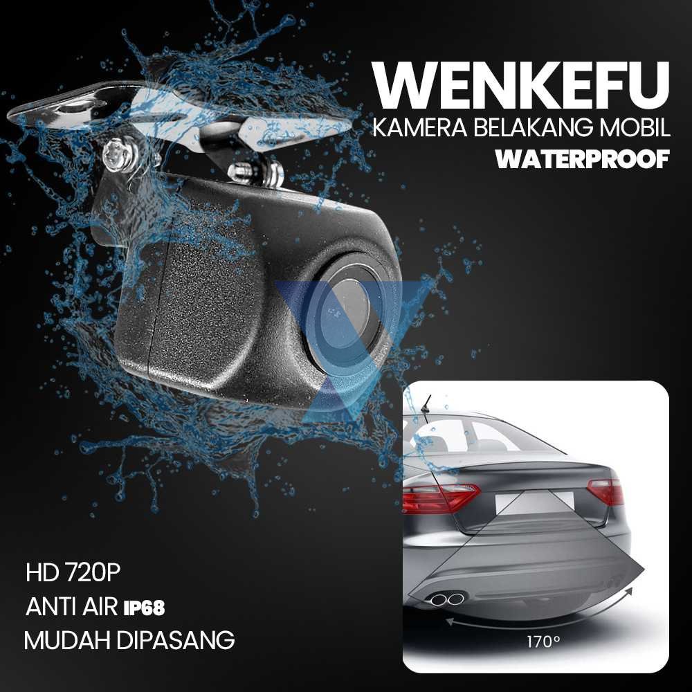 Wenkefu Kamera Belakang Mobil Car Rear View Parking Camera - AHD6058 ( Al-Yusi )