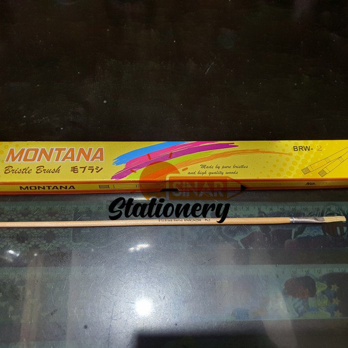 

Segera Miliki Kuas Lukis Brw2 Montana 1Pak Isi 24Pc Trendi