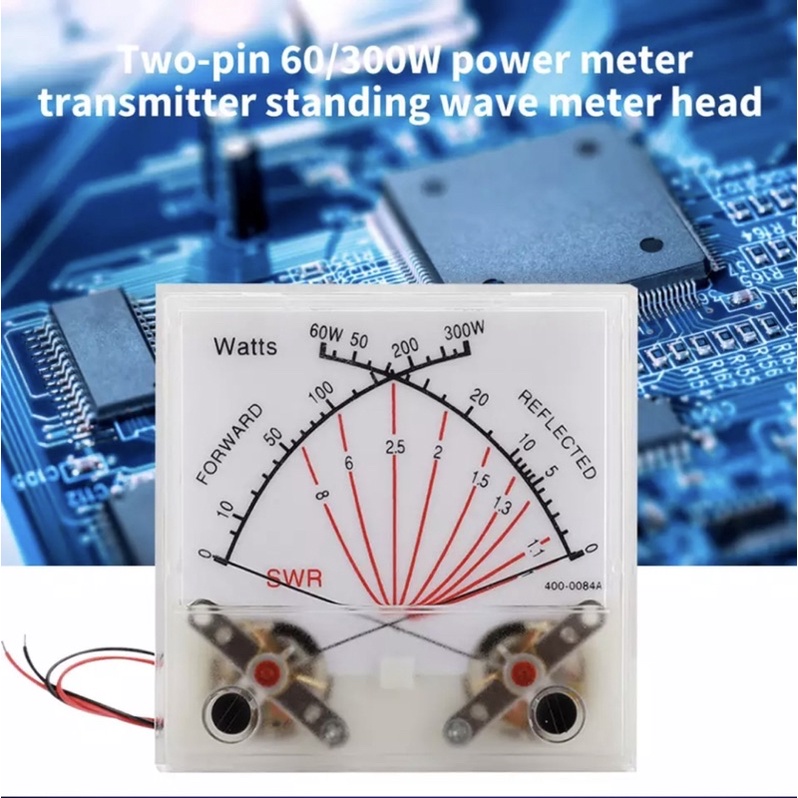 Panel Meter SWR Crossnodle 300w