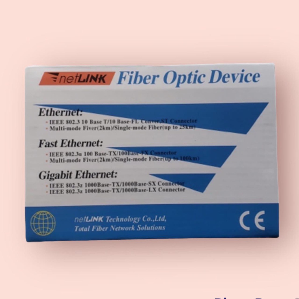 HTB-3100 Media Konverter Fiber Optik Single Mode dengan 5V 2A EU adaptor PREMIUM QUALITY