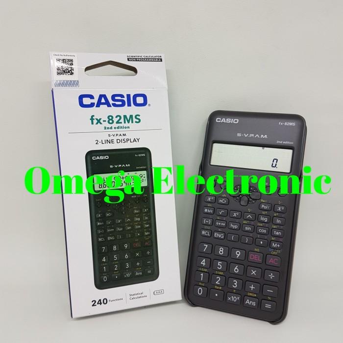 

Calculator Casio Fx-82Ms Scientific Calculator Kalulator Ilmiah Sekolah Kuliah