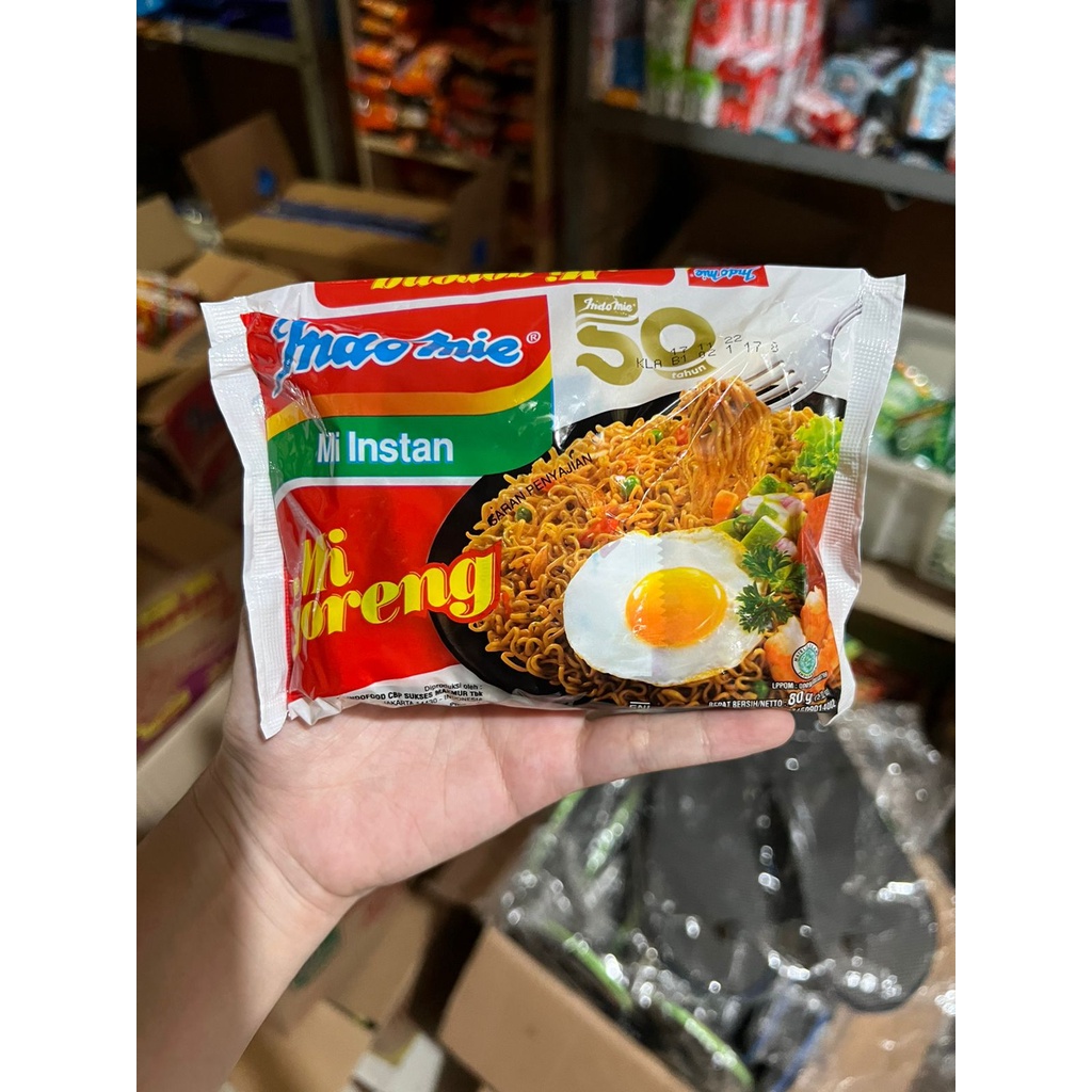 

Indomie Goreng 1 Pcs (1 Bungkus)