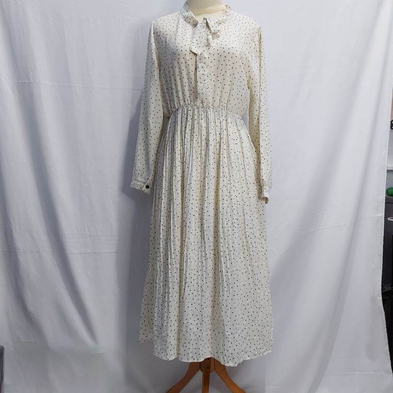 PL Dress Vintage Premium Lengan Panjang