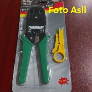 PALING BAGUS Tang Krimping Tools RJ 45 RJ 11 Crimping Tool RJ45 RJ11 Tang Crimping ༄ 873