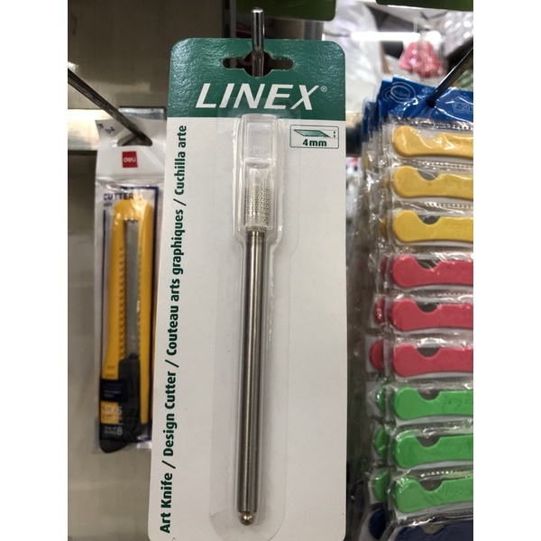 

ART KNIFE/DESIGN CUTTER LINEX 4mm