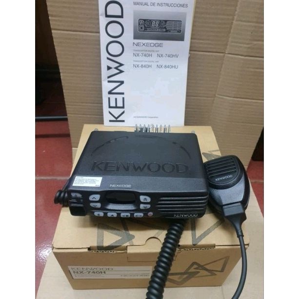 RIG KENWOOD DIGITAL ANALOG NX-740 VHF ORI RADIO RIG KENWOOD NX740