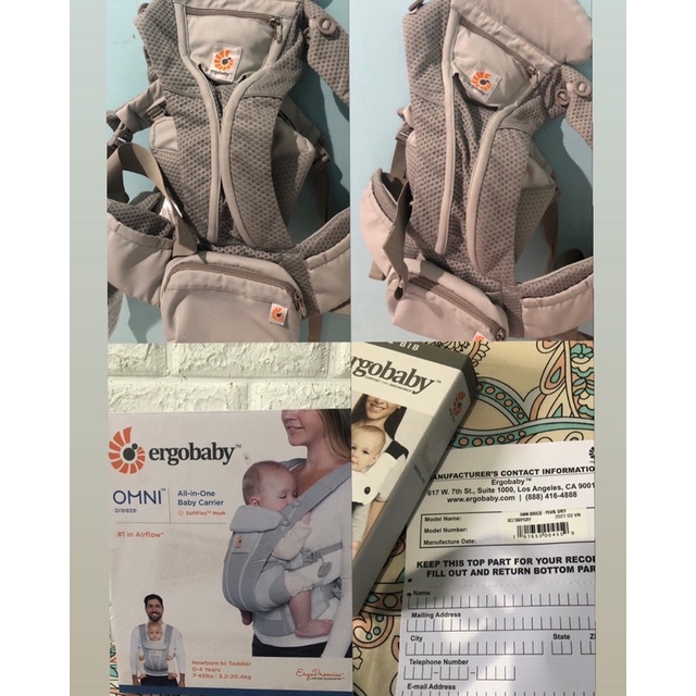 PRELOVED ERGOBABY OMNI BREEZE
