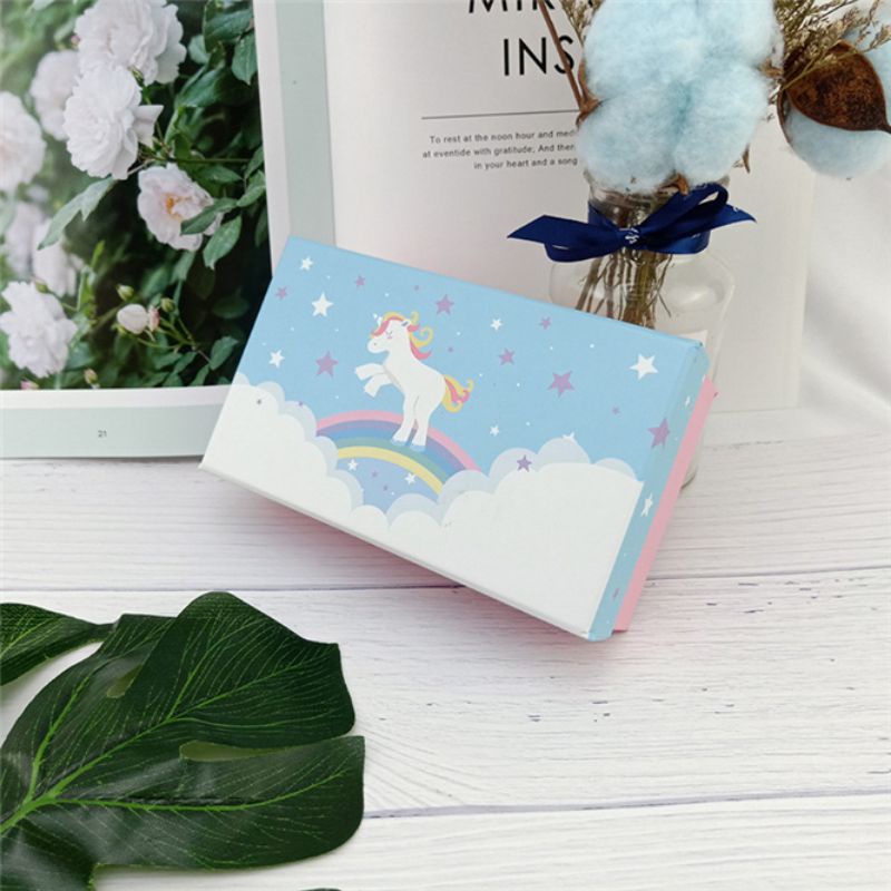 

BOX KADO / KOTAK KADO / GIFT BOX 4in1 MOTIF UNICORN PB004