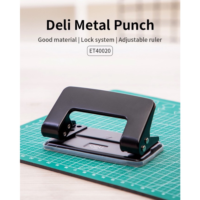

Hadir Pembolong Kertas Deli Punch 8 Sheet - Et40020 Terbatas