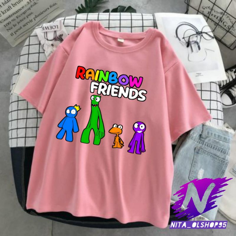 rainbow friends game kaos anak baju anak rainbow friends roblox