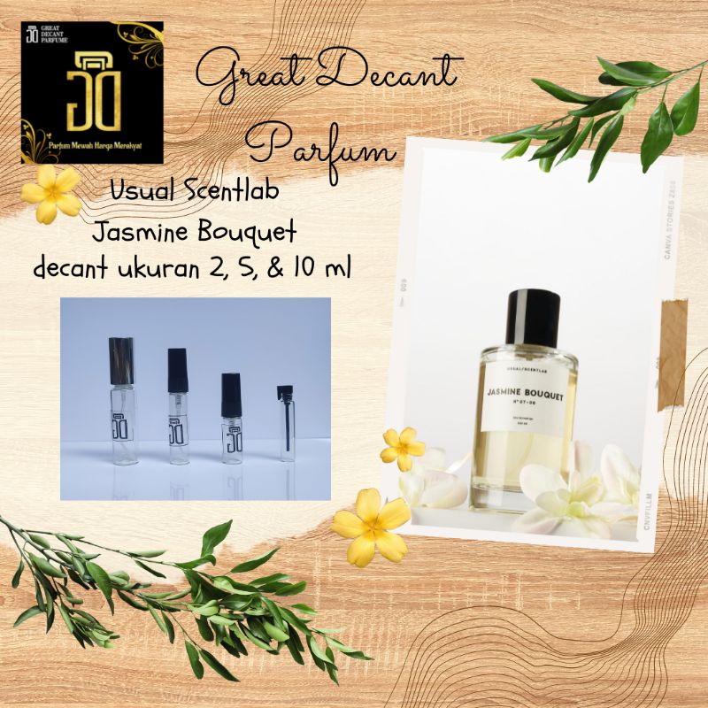 Jasmine Bouquet Usual Scentlab parfum decant