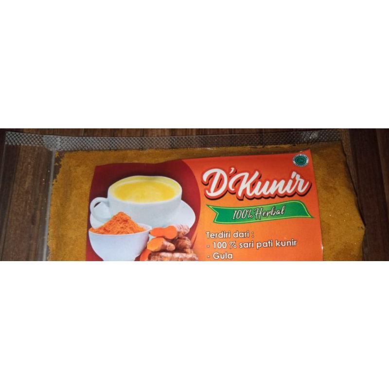 

Minuman Kunyit Instan 200g / Sari Pati Kunyit ( D'Kunir )