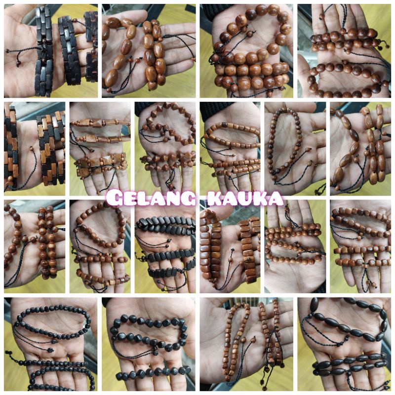 gelang kaukah asli / gelang tasbih premium
