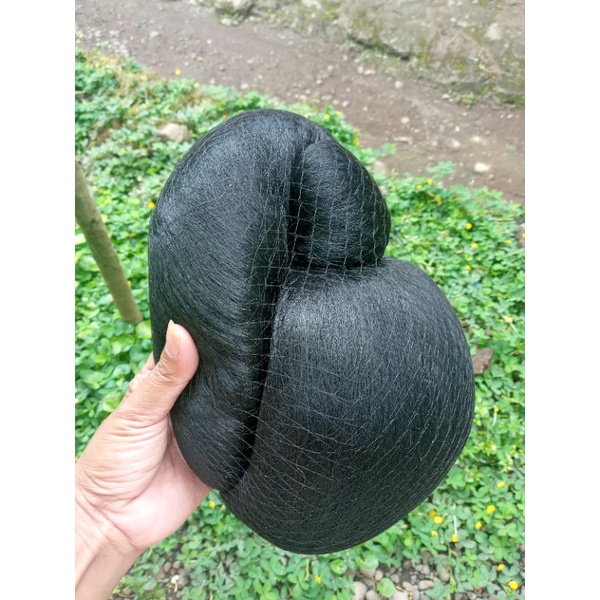 sanggul jawa/ sanggul sinden/ sanggul mletrek ukuran 23x26 cm / L