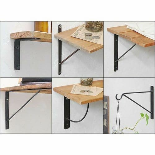 Besi penyangga 30cmx20cm siku dinding rak