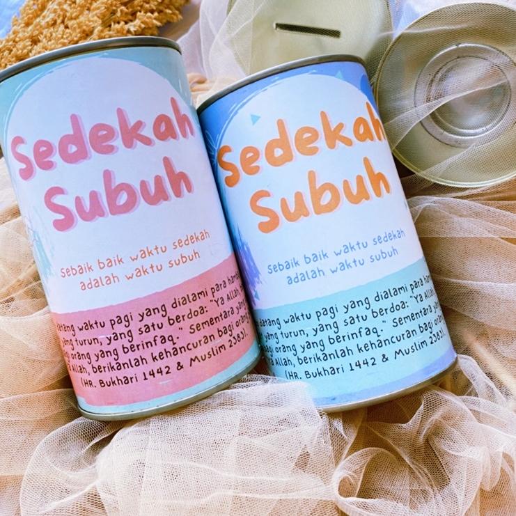 Obral Meriah CELENGAN KALENG TARGET SEDEKAH SUBUH