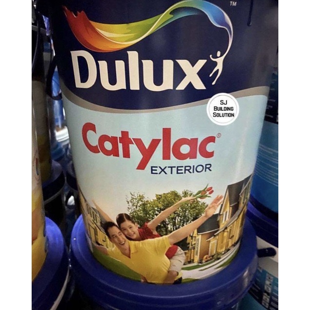 Cat tembok Dulux Catylac Exterior Base A Putih 5 kg White Putih 5Kg Bagus
