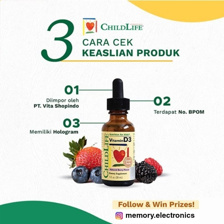 CHILDLIFE VITAMIN ANAK DHA CALCIUM FIRST DEFENSE