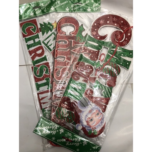 

ucapan Merry Christmas 40 cm