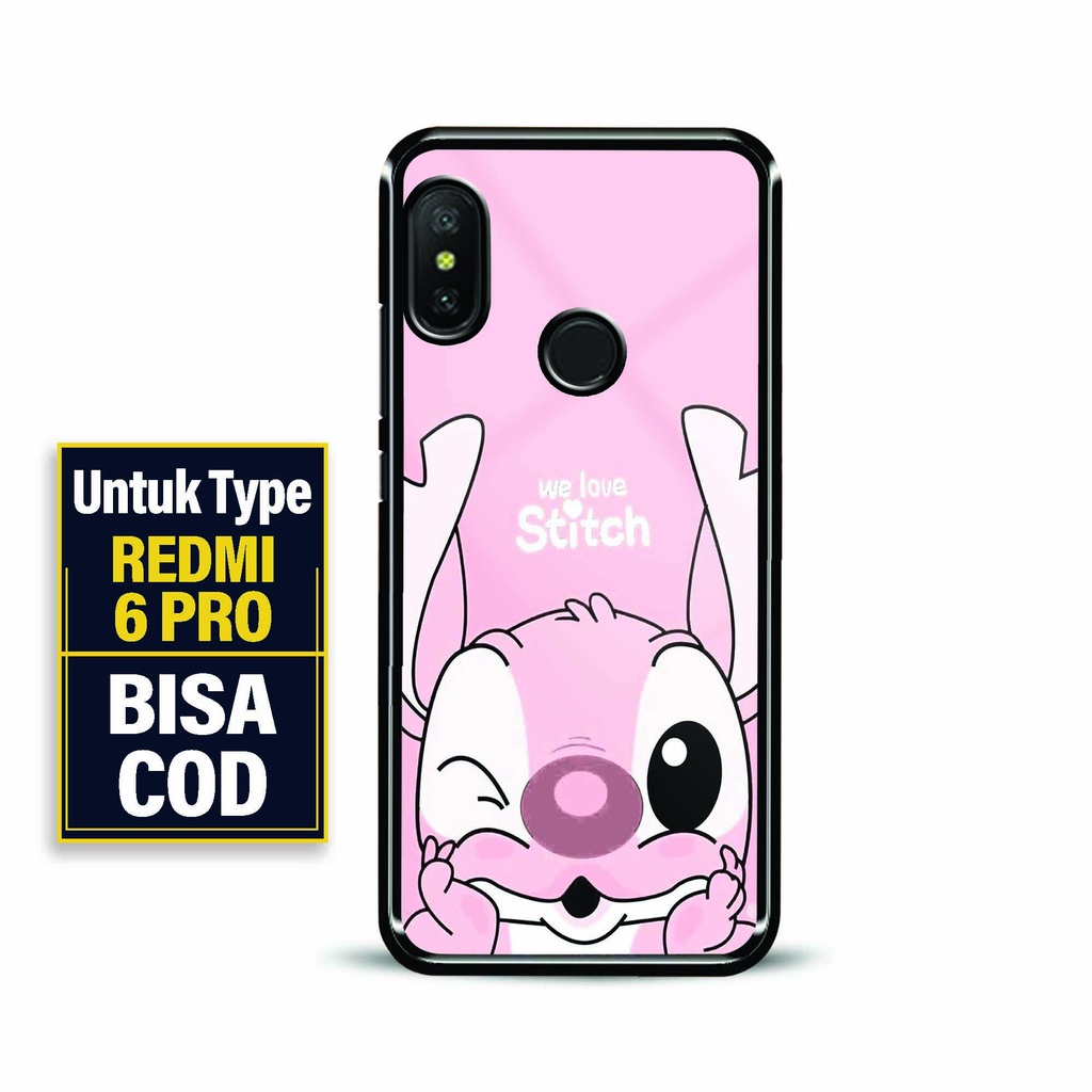 Case Glossy Premium Redmi 6 Pro - 2D Glossy Redmi 6 Pro - Fashion Motif [ Cartoon Cute ] Redmi 6 Pro