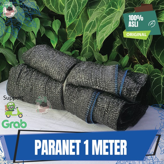 Paranet 65%-75% Lebar 1M Shading net Jaring Atap Greenhouse Penahan Panas Paranet Nylon Awet dan Tah