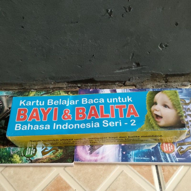Kartu Belajar Baca Untuk Bayi dan Balita