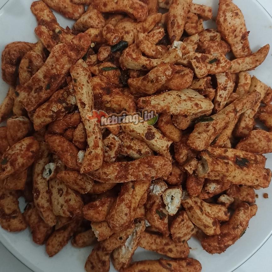 

Produk trendy--Stik Basreng Pedas Asin Gurih Daun Jeruk 3 Ukuran 250 Gr Gram [Hebring.id]