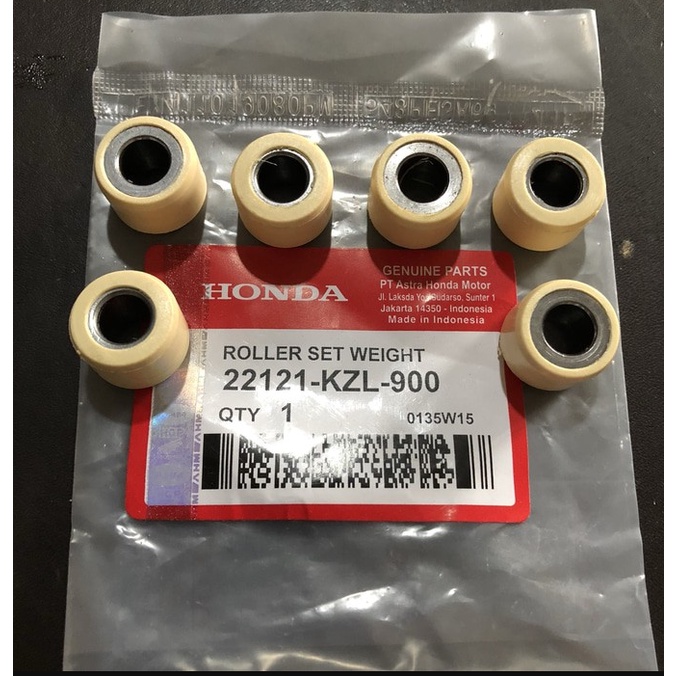 Roller Set Honda Beat FI F1 Vario 110 Lama Scoopy FI Spacy FI KZL KVB