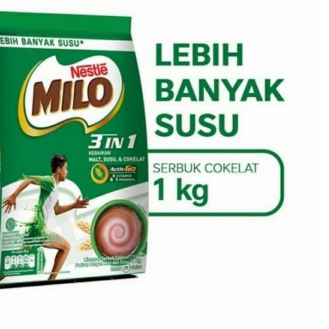 

DISKON BRANDS FESTIVAL Milo Active Go 3in1 1kg 800gr murah