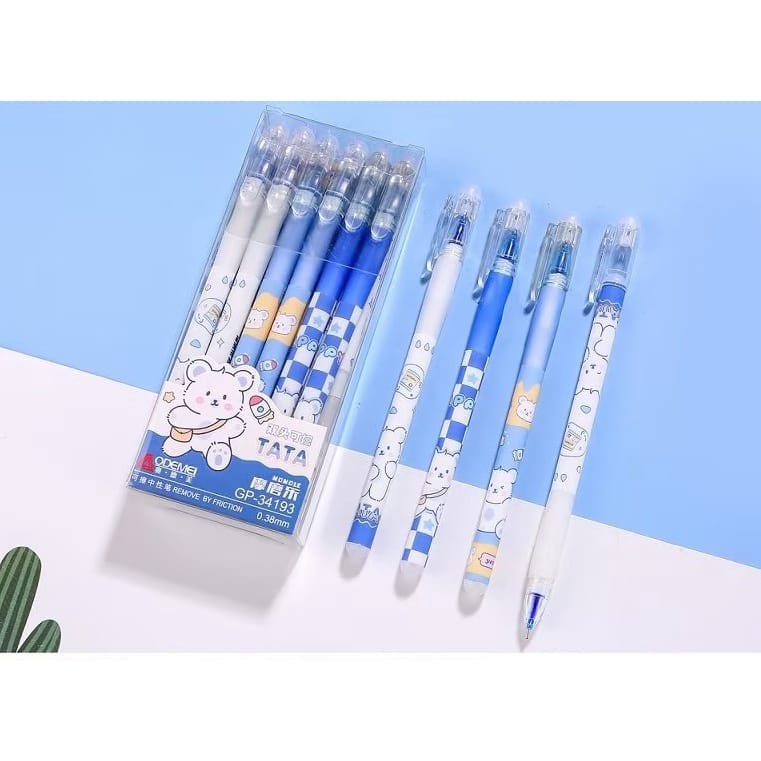 

Pulpen / Pena Bisa Di Hapus Motif Karakter Lucu Per Pack