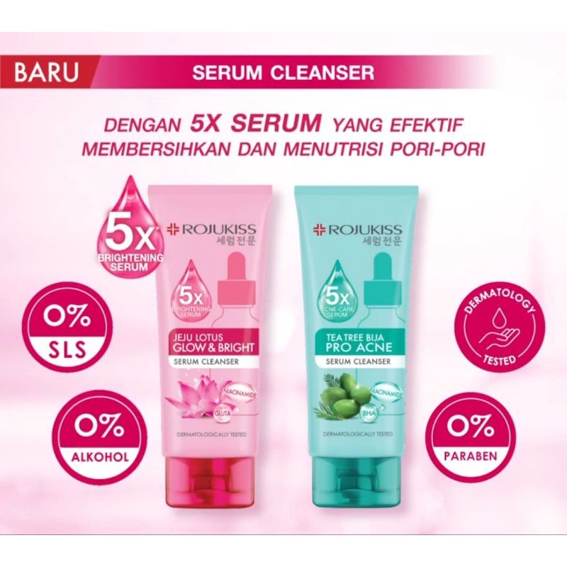 Rojukiss Korean 5X Serum Cleanser