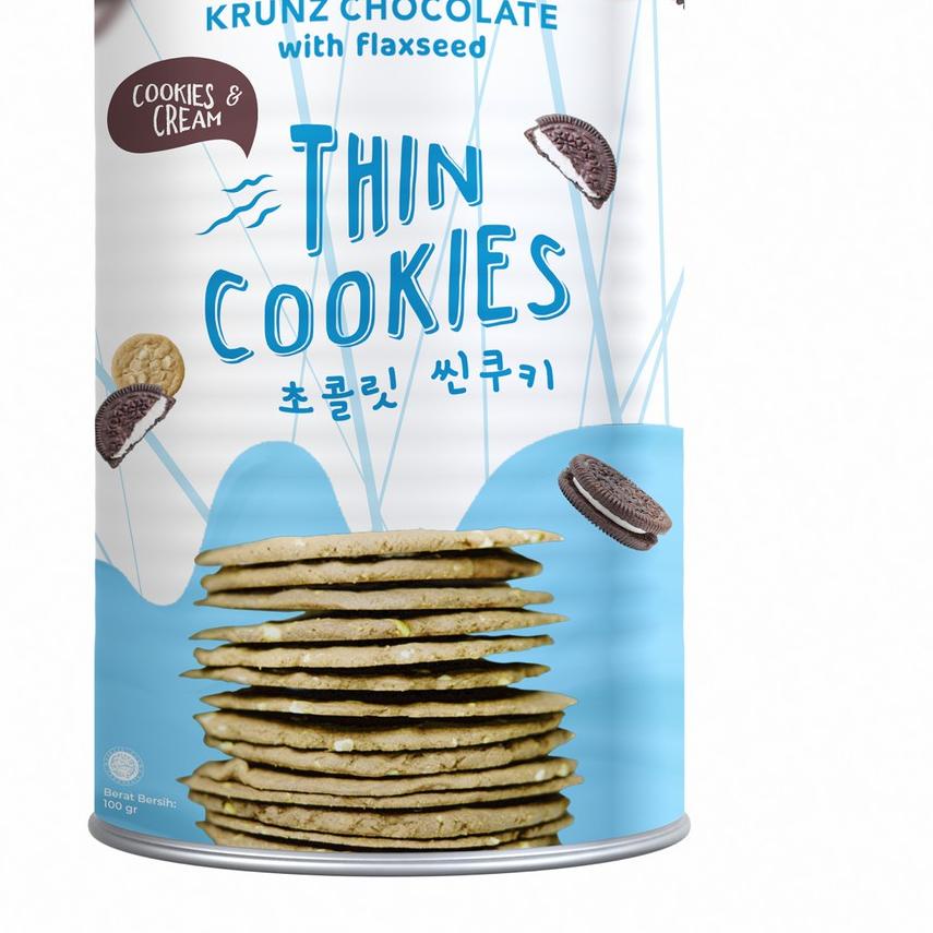 

limited Edition✔️WoCA Thin Cookies Krunz Chocolate Cookies and Cream|RA5