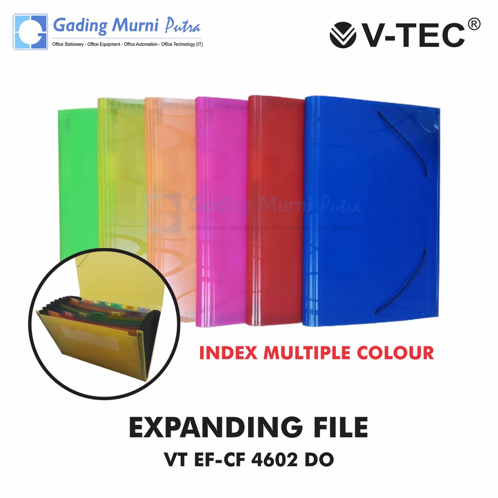 

EXPANDING FILE / MAP FOLDER DOKUMEN V-TEC VT EF-CF 4602 DO TALI